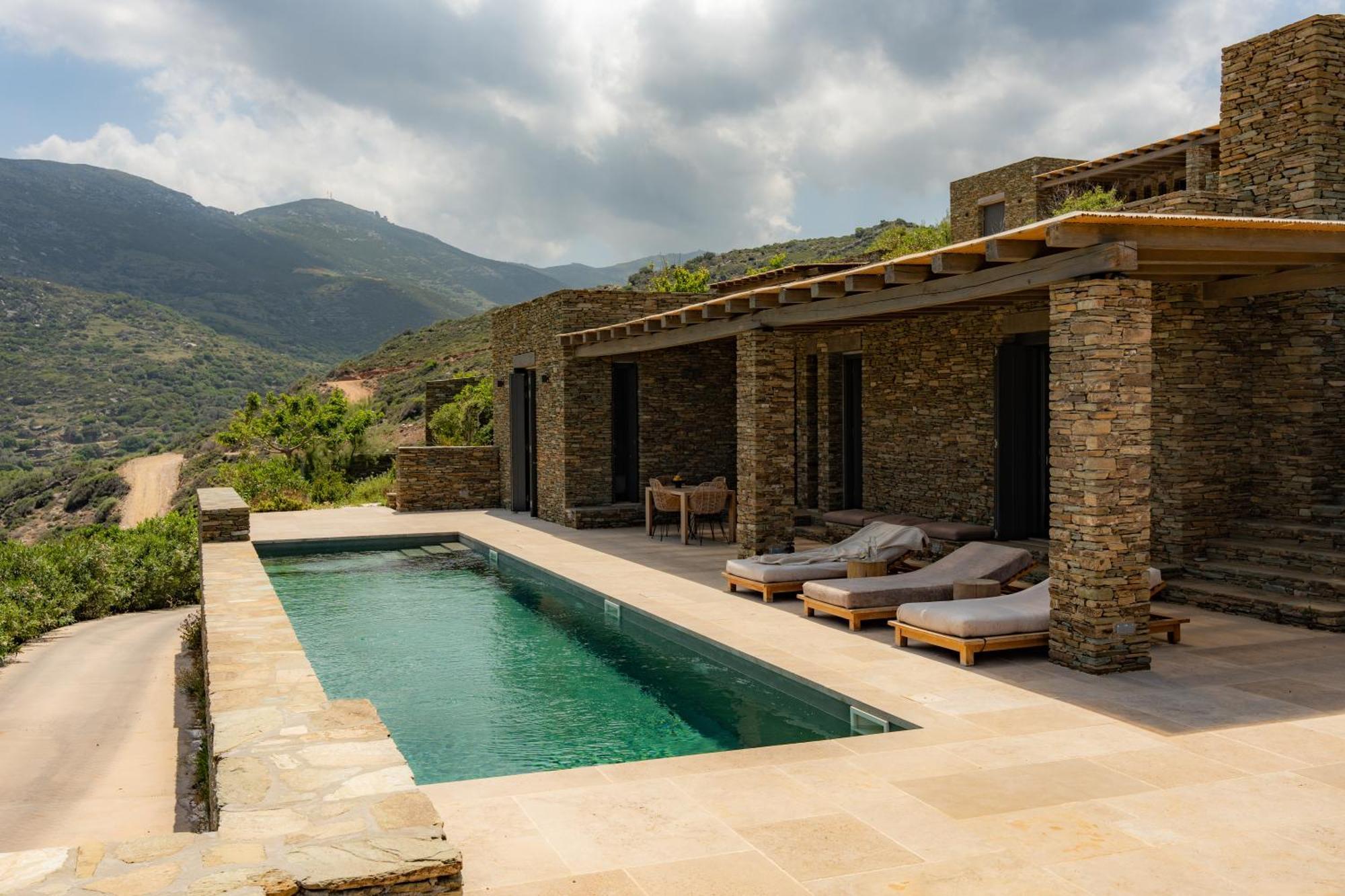 Onar Andros Guest House Achla Exterior photo